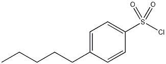 4-正戊基苯磺酰氯结构式