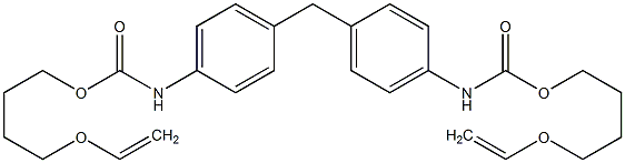 Bis[4-(vinyloxy)butyl] (methylenedi-4,1-phenylene)biscarbamate