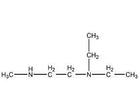 N,N-二乙基-N'-甲基乙二胺结构式