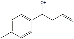 1-(4-甲基苯基)-3-丁烯-1-醇结构式