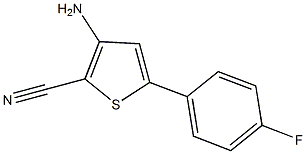 5-氨基-5-氰基-1-(4-氟苯基)-吡唑结构式