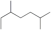 2,5-二甲基庚烷结构式