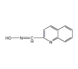 2-喹啉甲醛肟结构式