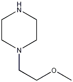 1-(2-甲氧基乙基)哌嗪结构式