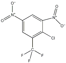 2-氯-3,5-二硝基三氟甲苯结构式