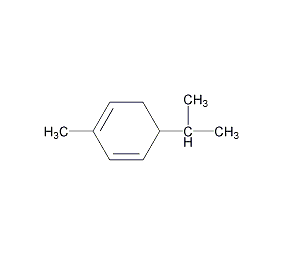 α-水芹烯结构式