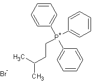溴化异丙基三苯基磷鎓结构式