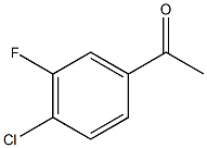3-氟-4-氯苯乙酮结构式