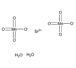 Strontium permanganate trihydrate