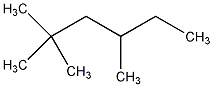 2,2,4-三甲基正己烷结构式