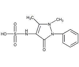 [(2,3-Dihydro-1,5-dimethyl-3-oxo-2-phenyl-1H-pyrazol-4-yl)amino]methanesulfonic acid