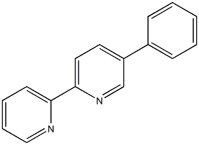 5-苯基-2,2'-二吡啶结构式