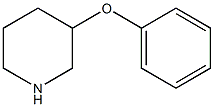 3-Phenoxypiperidine结构式