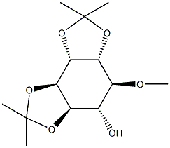 1,2:5,6-二-O-异亚丙基-D-手性肌醇结构式
