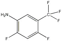 5-氨基-2,4-二氟三氟甲苯结构式