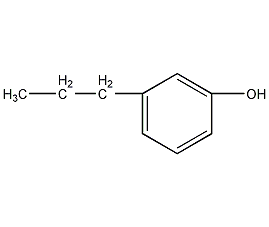 3-正丙基苯酚结构式