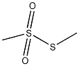 甲基甲基硫代甲砜结构式