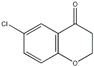 6-氯苯并二氢吡喃-4-酮结构式