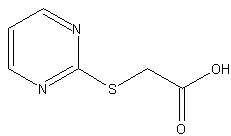 2-(Carboxymethylthio)pyrimidine
