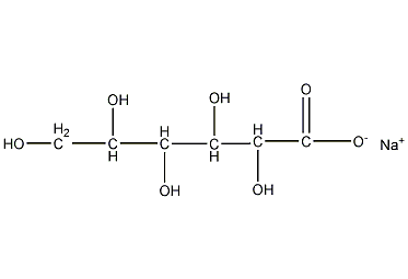 葡萄糖酸钠结构式