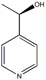 (R)-(+)-α-甲基-4-吡啶甲醇结构式