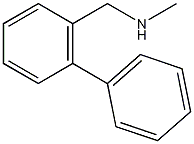 1-联苯基-N-甲基甲基胺结构式