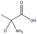 Dl-丙氨酸-2-d结构式