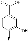 4-氟-3-羟基苯甲酸结构式