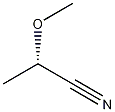(S)-(-)-2-甲氧基丙腈结构式