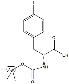 丁氧羰基对碘-D-苯基苯胺结构式