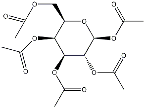 β-D-半乳糖五乙酸结构式