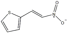 反式-2-(2-硝基乙烯基)噻吩结构式