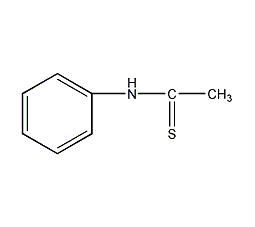 硫代乙酰苯胺结构式