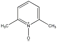 2,6-二甲基吡啶N-氧化物结构式
