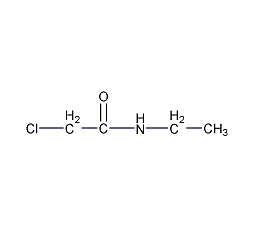 2-氯-N-乙基乙酰胺结构式