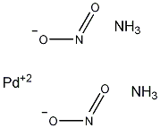 亚硝酸二氨合钯(Ⅱ)溶液结构式