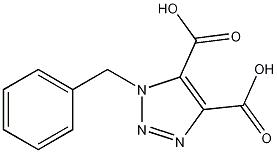 1-苄基-1,2,3-三唑-4,5-二羧酸结构式
