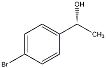 (R)-4-溴-α-甲基苄醇结构式