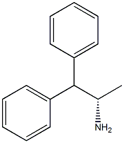 (S)-(−)-1,1-二苯基-2-氨基丙烷结构式