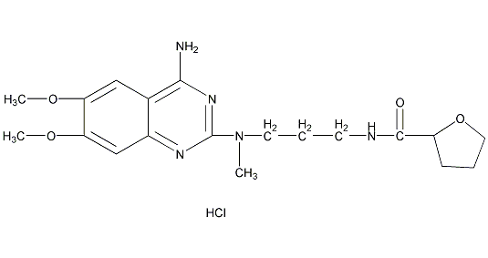 盐酸阿夫唑嗪结构式