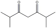 2,6-二甲基-3,5-庚二酮结构式
