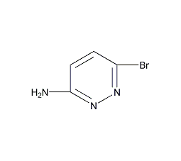 3-氨基-6-溴哒嗪结构式