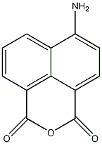 4-氨基-1,8-萘醛酸酐结构式