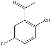 5'氯-2'-羟基苯乙酮结构式