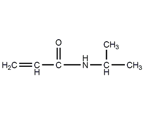 N-异丙基丙烯酰胺结构式