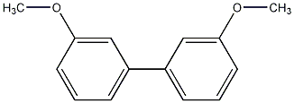 3,3'-二甲氧基联苯结构式
