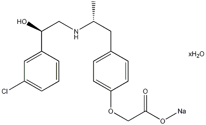 BRL 37344钠盐结构式