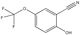 2-羟基-5-(三氟甲氧基)苯甲腈结构式