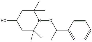 2,2,6,6-四甲基-1-(1-苯基乙氧基)结构式