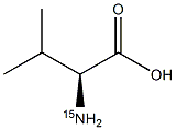 L-缬氨酸-15N结构式